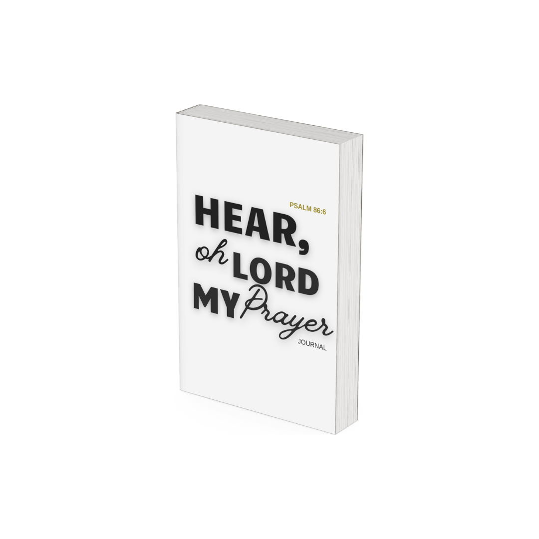 Hear O, Lord My Prayer Request Journal | Gratitude Journal | Record List Prayer Request and Answered Prayers Journal